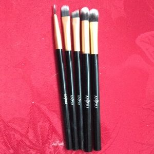 5 piece eye makeup brush